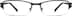 Rectangle Glasses 761321 in Black