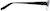 Side view of Rectangle Glasses 761321 in Black thumbnail