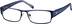 Rectangle Glasses 765416 in Blue