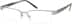 Rectangle Glasses 767411 in Silver
