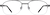 Front view of Aviator Glasses 767512 in Gray thumbnail