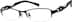 Oval Glasses 770221 in Black