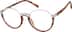 Round Glasses 774625 in Tortoiseshell