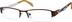 Rectangle Glasses 776815 in Brown