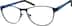 Oval Glasses 777616 in Blue