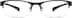 Oval Glasses 778821 in Black