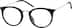 Round Glasses 7801621 in Black