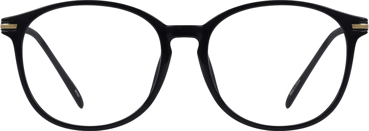 Round Black Glasses