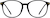 Front view of Round Glasses 7801821 in Black thumbnail