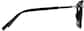 Side view of Round Glasses 7801821 in Black thumbnail