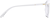 Side view of Round Glasses 7801830 in White thumbnail
