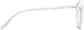 Side view of Round Glasses 7801830 in White thumbnail