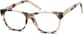 Angle view of Kids’ Square Glasses 7802435 in Ivory Tortoiseshell thumbnail