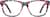 Front view of Kids’ Square Glasses 7802439 in Bouquet thumbnail