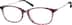 Oval Glasses 7802729 in Purple