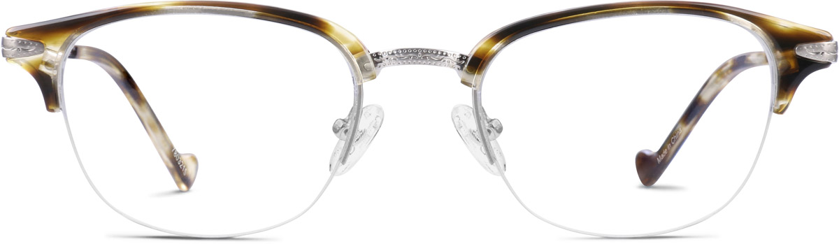 Brown Browline Glasses