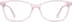 Rectangle Glasses 7803919 in Pink