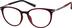 Oval Glasses 7805418 in Red