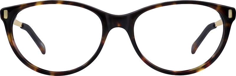 tortoiseshell oval glasses 7805725