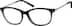 Oval Glasses 7806021 in Black