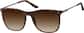 Angle view of Square Sunglasses 7806425 in Tortoiseshell thumbnail