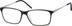 Rectangle Glasses 7806621 in Black