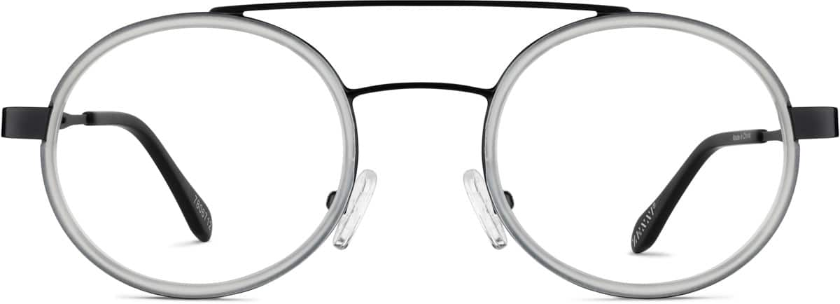 Gray Round Glasses #7806712 | Zenni Optical