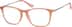 Kids’ Square Glasses 7806815 in Orange