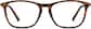 Front view of Kids’ Square Glasses 7806825 in Tortoiseshell thumbnail