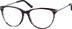 Cat-Eye Glasses 7807717 in Purple Stripe