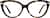 Front view of Cat-Eye Glasses 7807825 in Tortoiseshell thumbnail