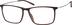 Rectangle Glasses 7808415 in Brown