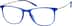 Square Glasses 7808516 in Electric Blue