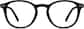 Front view of Round Glasses 7809221 in Black thumbnail
