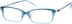 Rectangle Glasses 7809516 in Blue Ombre