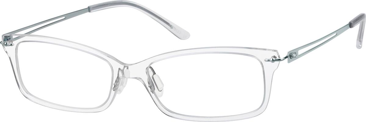 clear rectangle glasses
