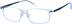 Rectangle Glasses 7809616 in Translucent Blue