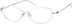 Oval Glasses 7809723 in Clear