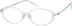 Oval Glasses 7809724 in Translucent Green