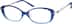 Oval Glasses 7809816 in Blue