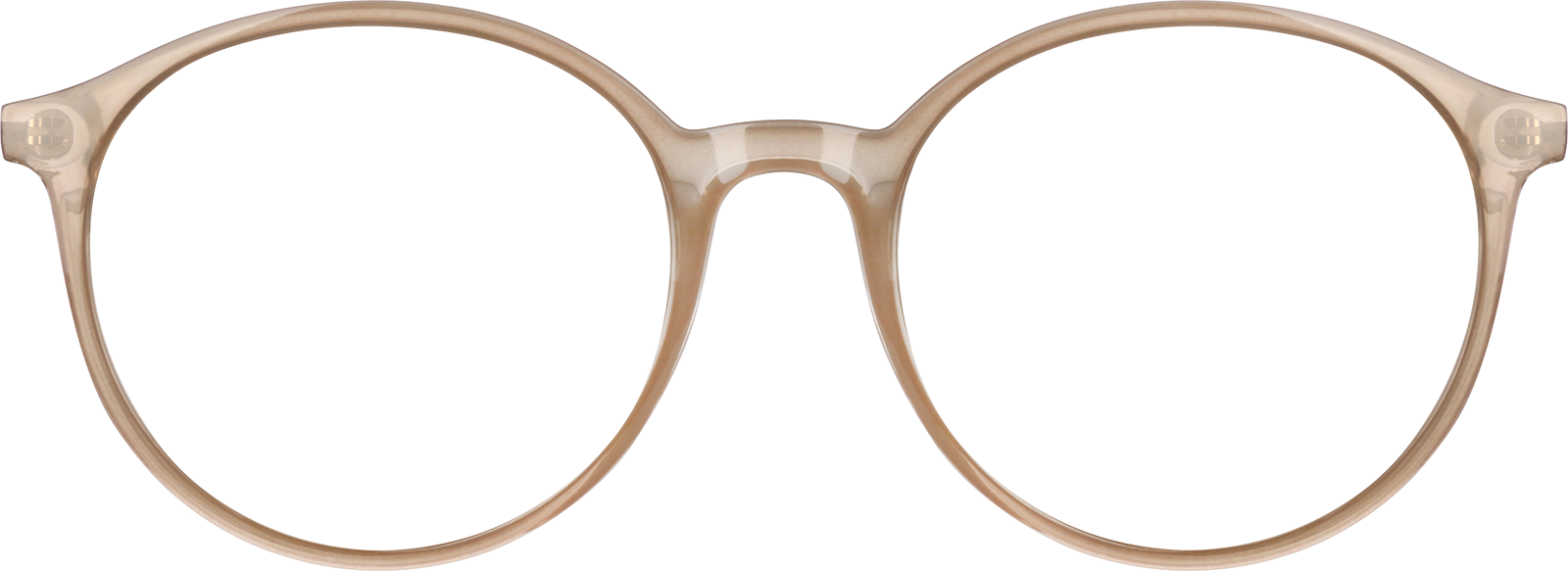 Clear Round Glasses #7810023 | Zenni Optical