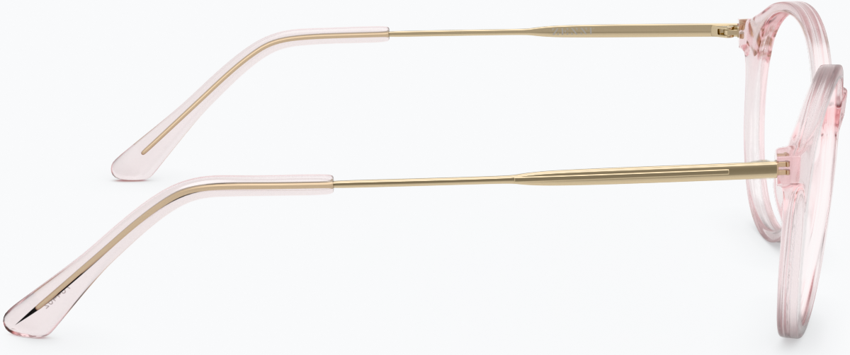 Side view of Round Glasses 7810017 in Purple thumbnail