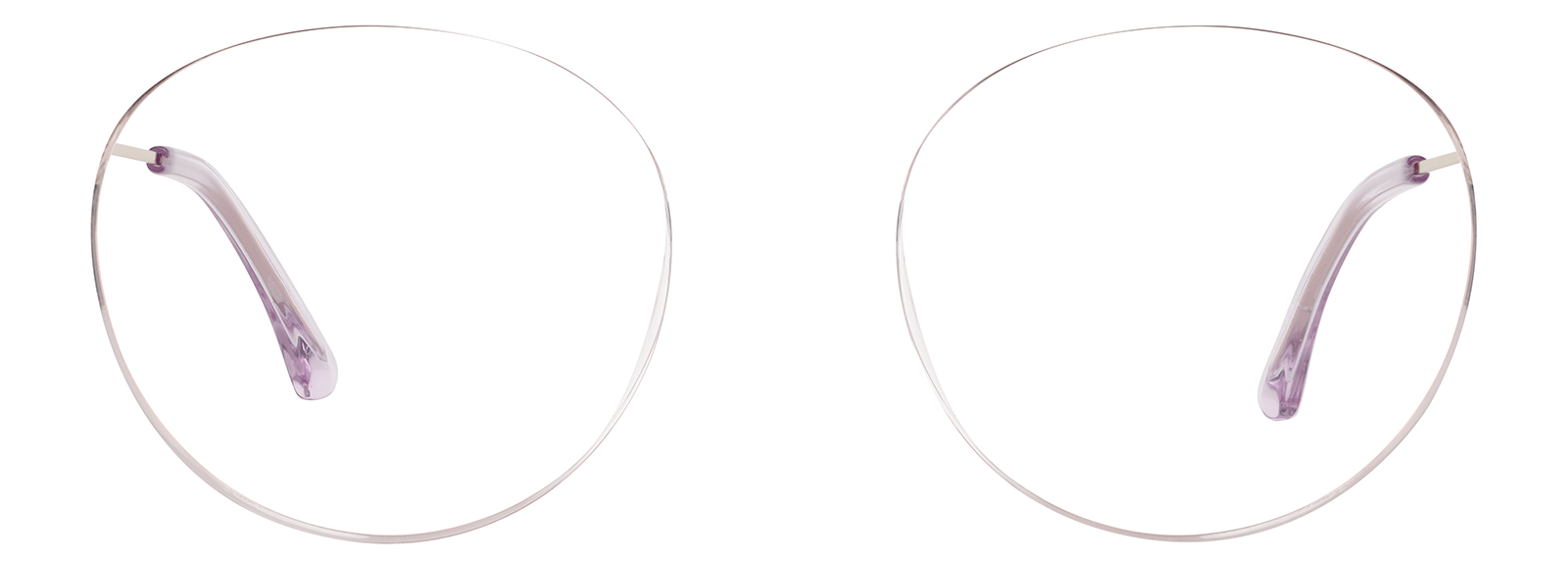 Clear Round Glasses #7810023 | Zenni Optical Canada