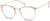 Angle view of Round Glasses 7810115 in Taupe thumbnail