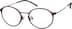 Round Glasses 7810517 in Plum