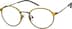 Round Glasses 7810522 in Yellow
