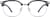 Front view of Browline Glasses 7810712 in Gray thumbnail