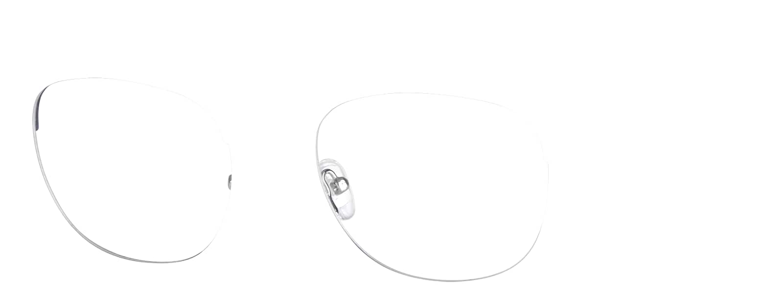 Clear Browline Glasses #7810723 | Zenni Optical