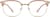 Front view of Browline Glasses 7810715 in Brown thumbnail