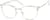 Angle view of Browline Glasses 7810723 in Clear thumbnail